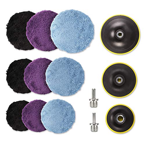 SPTA Microfiber Polishing Pads, 14pcs 3