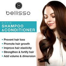 Load image into Gallery viewer, Biotin Shampoo and Conditioner for Hair Growth | Thickening Anti Hair Loss Shampoo Treatment | Regrowth Shampoo &amp; Conditioner for Dry Normal Oily &amp; Color Treated Hair
