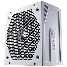 Load image into Gallery viewer, Cooler Master V750 Gold White Edition V2 Full Modular, 750W, 80+ Gold Efficiency, Semi-fanless Operation, 16AWG PCIe high-Efficiency Cables
