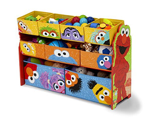 Delta Children Deluxe Multi Bin Organizer, Sesame Street