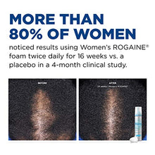 Load image into Gallery viewer, Women&#39;s Rogaine 5% Minoxidil Foam for Hair Thinning and Loss, Topical Treatment for Women’s Hair Regrowth, 4-Month Supply

