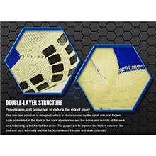 Load image into Gallery viewer, JKLO 3 Pairs of Adult Football Socks Men's Short Tube Football Sports Socks Non-Slip God Socks Glue Thick Towel Bottom Match Wear-Resistant Socks 908 (Color : Orange)
