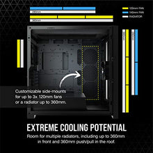 Load image into Gallery viewer, Corsair 5000D Airflow Tempered Glass Mid-Tower ATX PC Case - Black
