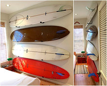 Load image into Gallery viewer, StoreYourBoard Naked Surf, The Original Minimalist Surfboard Wall Rack, Display Rack, Black
