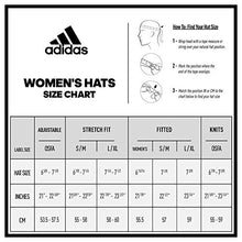 Load image into Gallery viewer, adidas Women's Saturday Cap, Black/Black, ONE SIZE

