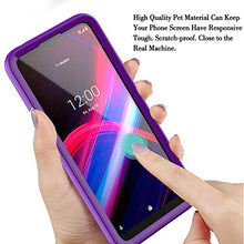 Load image into Gallery viewer, Nuomaofly T-Mobile REVVL 4 Plus Case [Not Fit REVVL 4] with Built-in Screen Protector Designed, Full-Body Heavy Drop Protection Shock Absorption Cover for T-Mobile REVVL 4+ (Purple)
