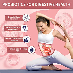 NATURE TARGET Probiotics-for-Women Prebiotics-and-Probiotics-Powder, 100-Billion-CFUs 45-Day-Supply, Probiotics for Women, Men and Kids, 60 Billion Probiotic for Digestive Health
