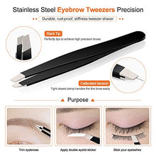Load image into Gallery viewer, 14 in 1 Eyebrow Razor Kit, Professional Dermaplane Face Razor for Women, Eyebrow Trimmer for Hair &amp; Peach Fuzz Remover, Face Shavers for Women with Eyebrow Tweezers/Scissors/Clipper/Spoolie Brush
