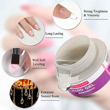 Load image into Gallery viewer, Morovan LED/UV Gels Builder Gel Nail Extension Gel Nail Strengthen UV Gel Nail Art Manicure Set with Nail Forms and Dual-use Pen Tools
