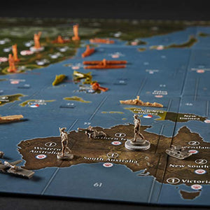 Hasbro Gaming Avalon Hill Axis & Allies Pacific 1940 Second Edition WWII Strategy Board Game, with Extra Large Gameboard, Ages 12 and Up, 2-4 Players, English Version, Brown
