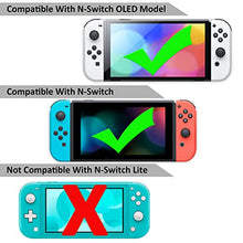Load image into Gallery viewer, EOVOLA Accessories Kit for Nintendo Switch / Switch OLED Model Games Bundle Wheel Grip Caps Carrying Case Screen Protector Controller
