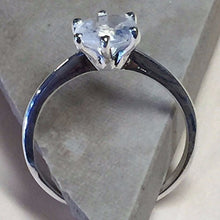 Load image into Gallery viewer, Natural Rainbow Moonstone 925 Solid Sterling Silver Engagement Ring Size 4.75, 5, 5.75, 6, 6.75, 7, 7.75, 8, 8.75, 9, 9.75, 10
