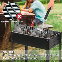 Load image into Gallery viewer, Grill Brush and Scraper Bristle Free – Safe BBQ Brush for Grill – 18'' Stainless Grill Grate Cleaner - Safe Grill Accessories for Porcelain/Weber Gas/Charcoal Grill – Gifts for Grill Wizard
