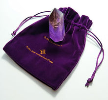 Load image into Gallery viewer, Amethyst Healing Crystal Wand Pointed &amp; Faceted Prism Bar for Reiki Chakra Meditation Therapy Deco
