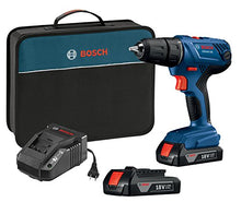 Load image into Gallery viewer, Bosch 18V Compact 1/2" Drill/Driver Kit with (2) 1.5 Ah Slim Pack Batteries GSR18V-190B22
