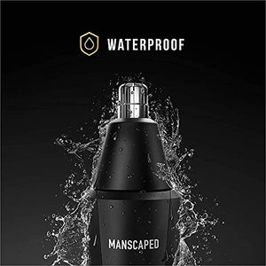 MANSCAPED™ The Weed Whacker™ Nose and Ear Hair Trimmer – 9,000 RPM Precision Tool with Rechargeable Battery, Wet/Dry, Easy to Clean, Hypoallergenic Stainless Steel Replaceable Blade