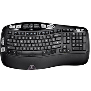 Logitech Wireless Wave Combo Mk550 With Keyboard and Laser Mouse (Renewed)