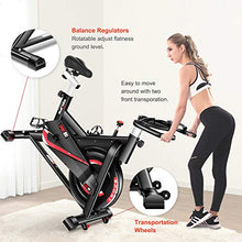 Load image into Gallery viewer, RELIFE REBUILD YOUR LIFE Exercise Bike Indoor Cycling Bike Fitness Stationary All-inclusive Flywheel Bicycle with Resistance for Gym Home Cardio Workout Machine Training New Version
