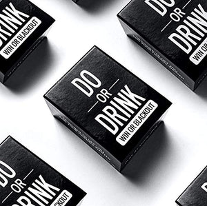 Do or Drink - Party Card Game - for College, Camping, 21st Birthday, Parties - Funny for Men & Women