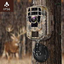 Load image into Gallery viewer, Campark Mini Trail Camera 16MP 1080P HD Game Camera Waterproof Wildlife Scouting Hunting Cam with 120° Wide Angle Lens and Night Vision 2.0” LCD IR LEDs
