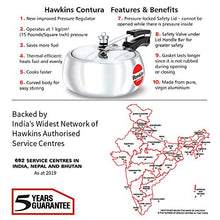 Load image into Gallery viewer, Hawkins HC35 Contura 3.5-Liter Pressure Cooker, Small, Aluminum
