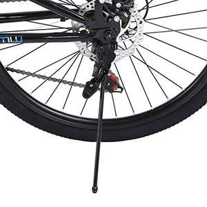 Adult Mountain Bikes 26 Inch Mountain Trail Bike High Carbon Steel Full Suspension MTB Speed Bicycles 6 Spoke 21 Speed Gears Dual Disc Brakes Outdoor Mountain Bicycle - US Stock