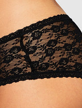 Load image into Gallery viewer, Iris &amp; Lilly Women's Lace Hipster Underwear, Pack of 2, Black/White, Small
