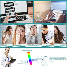 Load image into Gallery viewer, Blue Light Blocking Glasses - 3Pack Computer Game Glasses Square Eyeglasses Frame, Blue Light Blocker Glasses for Women Men, Anti Eye Eyestrain Reading Gaming Glasses Non Prescription
