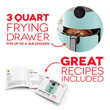 Load image into Gallery viewer, Dash DMAF360GBRD02 Aircrisp® Pro Digital Air Fryer + Oven Cooker with Digital Display + 8 Presets, Temperature Control, Non Stick Fry Basket, Recipe Guide + Auto Shut Off Feature, 3qt, Red
