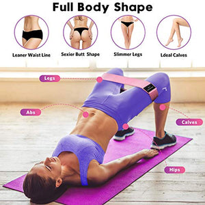 Renoj Booty Bands, Exercise Bands for Legs and Butt, Resistance Bands Set【3 Levels】