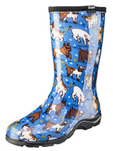 Load image into Gallery viewer, Sloggers Women's Waterproof Rain and Garden Boot with Comfort Insole, Goats Sky Blue, Size 7, Style 5018GOBL07
