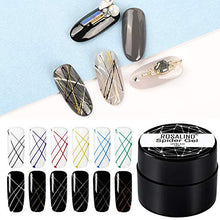 Load image into Gallery viewer, Braceus DIY Pulling Line Silk Spider Painting Drawing Gel UV Nail Art Lacquer Varnish 21
