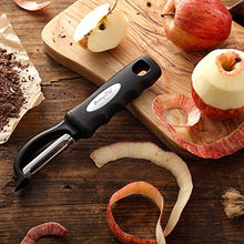 Load image into Gallery viewer, Spring Chef Premium Swivel Vegetable Peeler, Black
