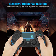 Load image into Gallery viewer, Controller for Playstation 4, Y Team Wireless PS4 Controller for PS4, Gamepad Joystick Remote Controller Compatible with Playstation 4/Pro/Slim/PC, Dual Vibration/Audio Function/Charging Cable (Blue)
