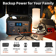 Load image into Gallery viewer, Jackery Portable Power Station Explorer 500, 518Wh Outdoor Solar Generator Mobile Lithium Battery Pack with 110V/500W AC Outlet (Solar Panel Optional) for Road Trip Camping, Outdoor Adventure
