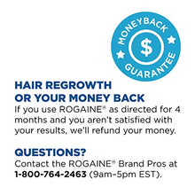 Load image into Gallery viewer, Women's Rogaine 2% Minoxidil Topical Solution for Hair Thinning and Loss, Topical Treatment for Women's Hair Regrowth, 3-Month Supply
