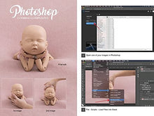 Load image into Gallery viewer, StandInBaby Bundle 2 | Newborn Photography Starter Kit | Free Online Training | Baby Photo Props | Simulated Silicone Lifelike Newborn Baby Doll Model
