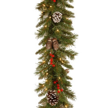 Load image into Gallery viewer, National Tree Frosted Berry Garland, 9 Feet x 10 Inch
