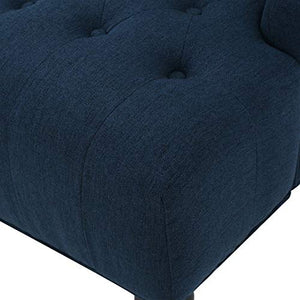 Christopher Knight Home Toddman High-Back Fabric Club Chair, Dark Blue