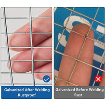Load image into Gallery viewer, Amagabeli 1/4 Hardware Cloth 36 x 50 23Gauge Galvanized After Welded Wire Metal Mesh Roll Vegetables Garden Rabbit Fencing Snake Fence for Chicken Run Critters Gopher Racoons Rehab Cage Wire Window
