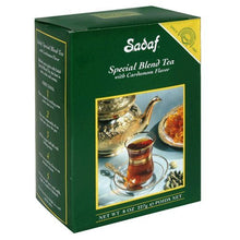 Load image into Gallery viewer, Sadaf Special Blend Tea with Cardamom (Tea Leaves) 8 Oz Boxes (Pack of 1)
