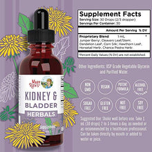 Load image into Gallery viewer, Kidney Support | Kidney Support Supplement | Kidney Support Supplement for Humans | Bladder Support for Women &amp; Men | Urinary Tract Health for Women | Vegan | Non-GMO | Gluten Free | 1 Fl Oz
