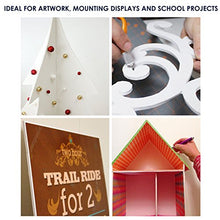Load image into Gallery viewer, Foam Board 20 x 30 x 3/16" (5mm) - 12 Pack - White Poster Board, Acid Free, Double Sided, Rigid, Sign Board Foamboard for Mounting, Crafts, Modelling, Art, Display, Presentation and School Projects

