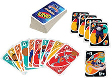 Load image into Gallery viewer, UNO Space Jam: A New Legacy Themed Card Game Featuring 112 Cards with Movie Graphics, Kid, Movie &amp; Sports Fan Gift Ages 7 Years &amp; Older.
