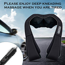 Load image into Gallery viewer, Shiatsu Neck and Back Massager with Heat , VIKTOR JURGEN Deep Tissue Kneading Sports Recovery Massagers for Neck, Back, Shoulders, Foot , Relaxation Gifts for Him,Her,Women,Men
