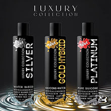 Load image into Gallery viewer, Wet Platinum Silicone Based Sex Lube 9 Ounce Premium Personal Luxury Lubricant for Men Women &amp; Couples. More Long Lasting Than Water Based. Condom Safe Hypoallergenic Glycerin Paraben Free Intimacy
