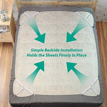 Load image into Gallery viewer, Raytour Bed Sheet Holder Straps Sheet Stays Keepers Bedsheet Holders Fasteners
