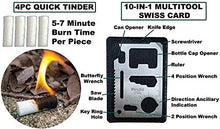 Load image into Gallery viewer, Emergency Survival Kit With First Aid - Gear, Cool Gadgets, Tools For Men, Women. Hiking, Camping, Fishing, Hunting Accessories. Link Molle Pouch To Bag, Backpack. Best Military Equipment, Supplies
