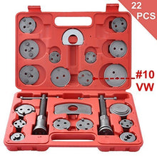 Load image into Gallery viewer, DASBET 22pcs Universal Disc Brake Caliper Piston Compressor Wind Back Repair Tool Kit for Cars
