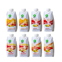 Load image into Gallery viewer, Greater Than - Hydration for Pregnant and Breastfeeding Moms - Fruit Infused Coconut Water - No Added Sugar. All Natural Lactation Support - Ditch the Cookies &amp; Teas - Variety Pack of 8 - 11.2oz
